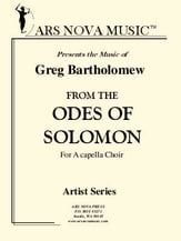 From the Odes of Solomon SATB choral sheet music cover